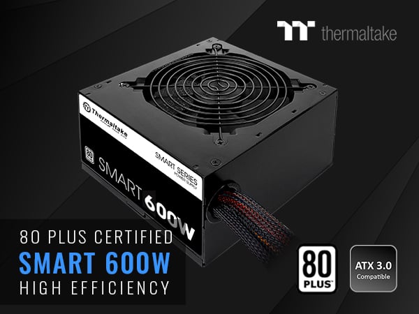 Thermaltake Smart Series 600W Power Supply